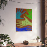 Giclee Art Print - Aboriginal Hands