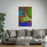 Giclee Art Print - Aboriginal Hands