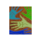 Giclee Art Print - Aboriginal Hands