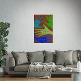 Giclee Art Print - Aboriginal Hands