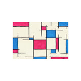 Giclee Art Print - Pink and Blue Mondrian