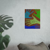 Giclee Art Print - Aboriginal Hands