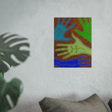 Giclee Art Print - Aboriginal Hands