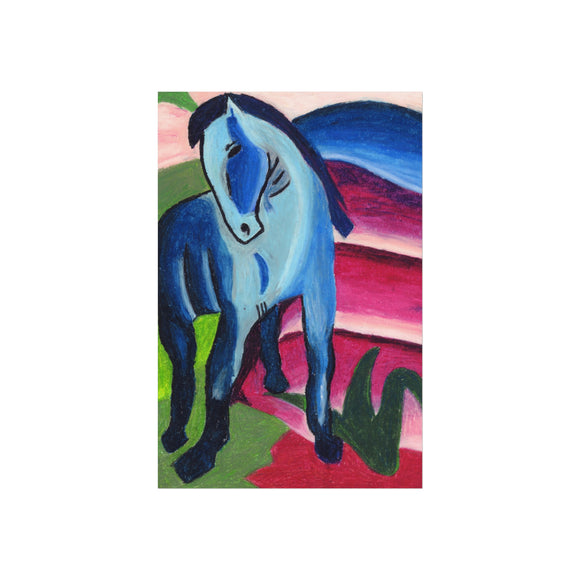 Giclee Art Print - The Blue Horse