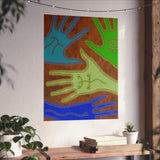 Giclee Art Print - Aboriginal Hands