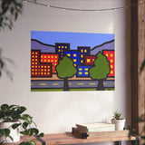 Giclee Art Print - Childsplay, Cityscape