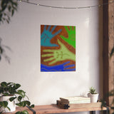 Giclee Art Print - Aboriginal Hands